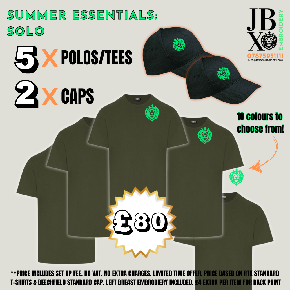 Summer Workwear Bundle: Solo SAVE 20% Buy more & Save!